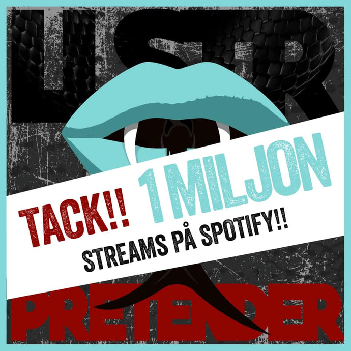 1 Miljon streams!!